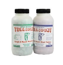 Tellodont Mouthwash Tables - Mint Or Thymol x 1000