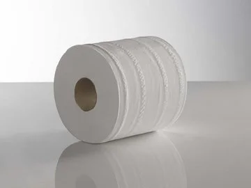 WHITE CENTER FEED RECYCLED 165 HEIGHT 150 METERS ON A ROLL 6 ROLLS IN A CASE 91 CASES ON A PAL