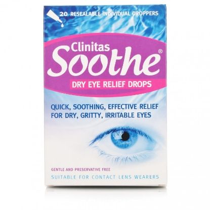 Clinitas Soothe Single Dose Eye Drop x 20 (OTC)