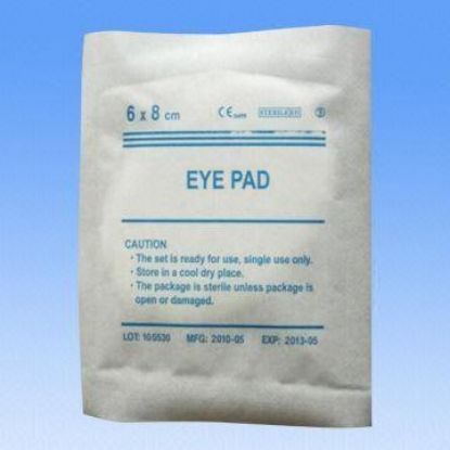 Eye Pad X 50 (Sterile) Non-Woven 8x6cm