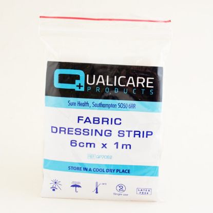 Fabric Dressing Strip 6cm x 1M x 1