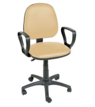 Operator Chairs With Arms (Sunflower) - 5 Castor : Various Colours Available