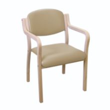 Aurora Visitor Chair (Easy Access) - Vinyl Anti-Bacterial Upholstery