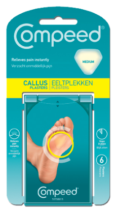 [MPMWCOM07G] Compeed Callus Plaster Medium Pack Of 6