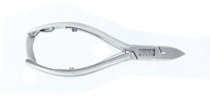 [MPTS10.275.65] Nail Cutter (14cm) Straight Double Spring & Lock Diamond Handle