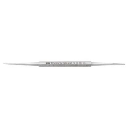 [MPTS10.592.20] Nail File Podiatry 5.5" Double Straight/Curved Narrow