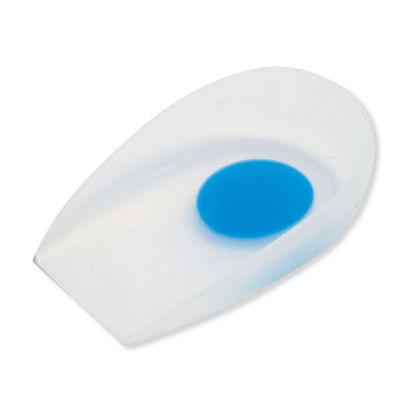 [MPOT143/10/L/T] Heel Wedge Silicone Basix (Soft Spot) 10mm Large Shoe Size 7.5 - 8 x 1 Pair