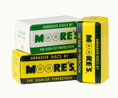 Moores Clip-On Abrasive Discs 19mm (3/4) x 50