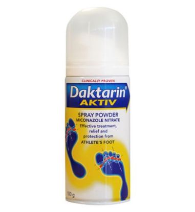 [MPMWDAK01E] Daktarin (Miconazole) Aktiv Spray Powder 100g (GSL)