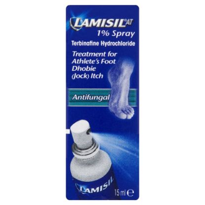 [MPMWLAM01B] Lamisil At (Terbinafine) Foot Spray 1% 15ml (GSL)