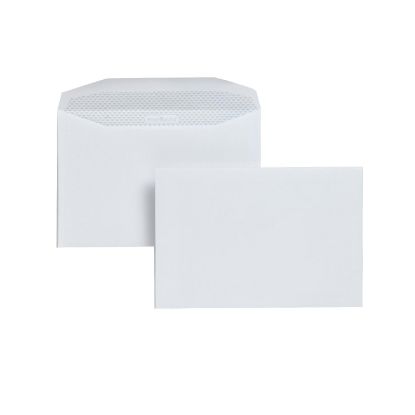 [MPQFL3893] Envelopes Pocket (Q-Connect) C5 Self-Seal White 229 x 162mm 90gsm x 500