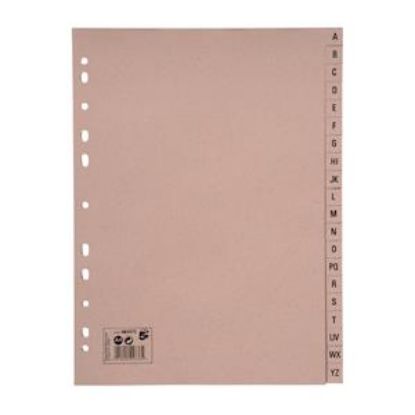 [MPQKF26011] Divider Subject (Q-Connect) A4 A-Z Buff Multi-Punched 20 Part x 1