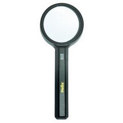 [MPQHX32525] Magnifying Glass (Helix) Illuminated Glass Black x 1