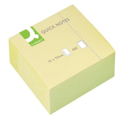[MPQWX10503] Quick Note Yellow 75 x 125mm x 12
