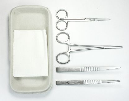 [MPRCRSET5006] Suture Pack Bronze Standard (Disposable Sterile Stainless Steel Single Use) x 1