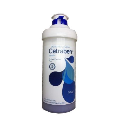 [MPMWCET02A] Cetraben Emollient Cream 500g Pump Dispenser (GSL)