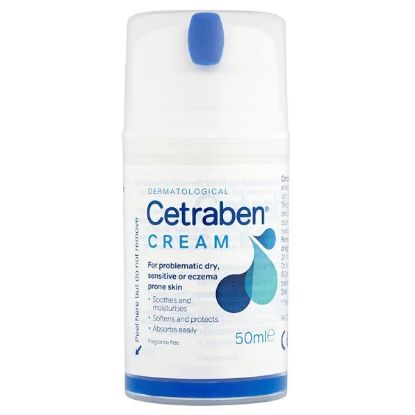 [MPMWCET02B] Cetraben Emollient Cream 50g (GSL)