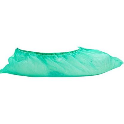 [MPAR1913000] Overshoes Disposable Plastic / Elasticated Green x 1000