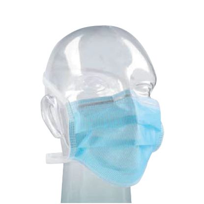 [MPDDCHS016] Mask Face Barrier Tie-On Blue x 60