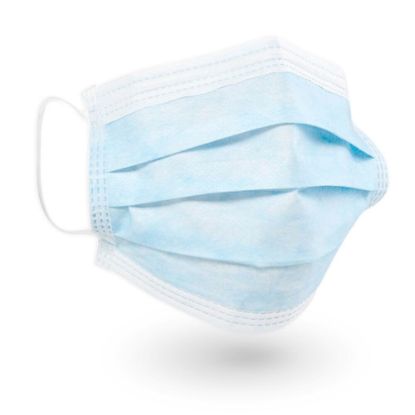 [MPPANFAC03E-CLE] Type IIR Face Mask - Looped Blue x 50 Clearance Item Expiry Date 06/09/2024