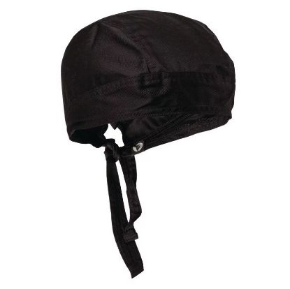 [MPNSA702] Headwrap Chef Black x 1