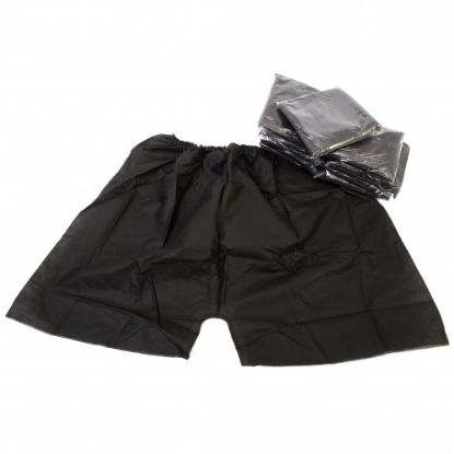 [MPMWBOX05A] BOXERS DISPOSABLE BLACK X 10