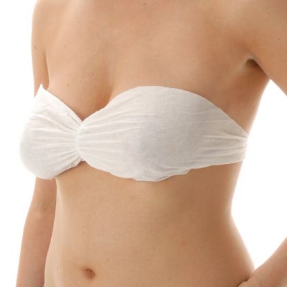[MPMJDP127] BRA DISPOSABLE (BAND TYPE) WHITE X 50