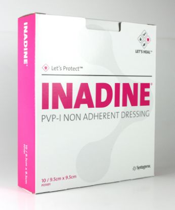 Inadine Dressing x 25 - Iodine Non-Adherant Dressings