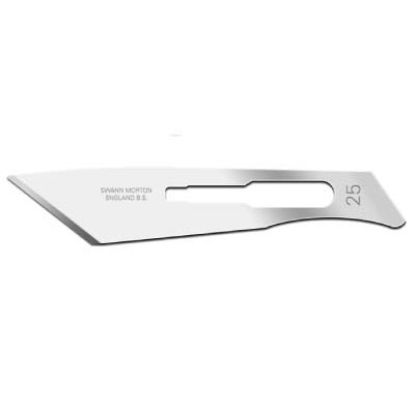 [MPSM0212] Scalpel Blades No 25 Sterile x 100