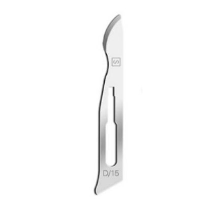 [MPSM0265] Scalpel Blades Sabre No D/15 Sterile x 100