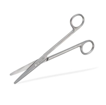 [MPRCRSPU500-644-30] Scissors Mayo Straight 19cm (Disposable Sterile Stainless Steel Single Use) x 30