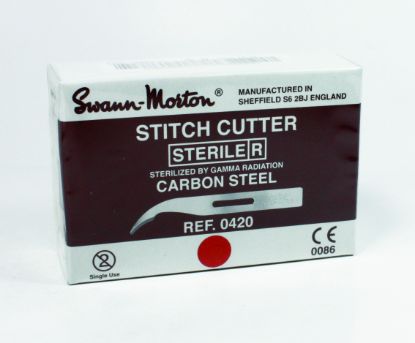 [MPSM0420] STITCH CUTTERS STERILE X 100 STANDARD