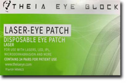 [MPLPTHE-MM63] EYE SHIELD PATIENT LASER AID X 25 PAIRS
