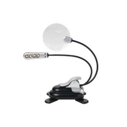 [MPD4D95087] Light Micromax Light Led (Daylight) Portable Black/Silver