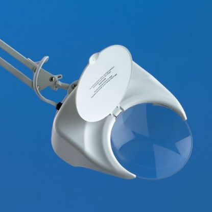 [MPAWL210.03] Light Magnifying (Daylight) Rimless With Desk Mount & Case