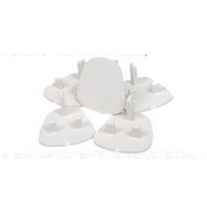 [MPMWSAF01A] Safety Wall Plug Socket Covers Baby/Child Protection x 10