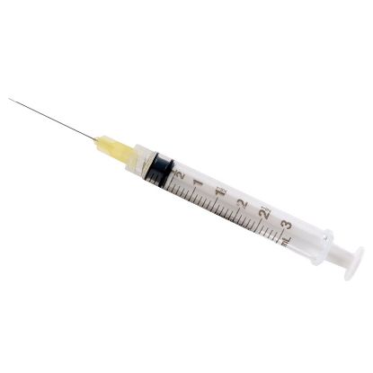 [MPDZEXY012] Endodontic Syringe 27g (3Cc) Yellow x 100 (Monoject)