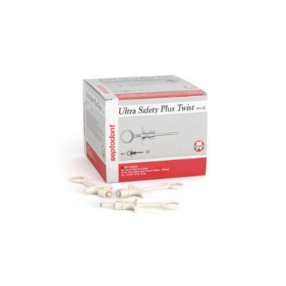 [MPDZASD270] HANDLE TWIST ULTRA SAFETY PLUS SINGLE USE (WHITE) X 50