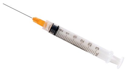[MPDDEXY010] Syringe Endodontic (Monoject) 23g 3Cc Orange x 100