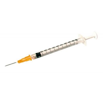 [MPBD303175] NEEDLE/SYRINGE 25G 1ML PLASTIPAK X 120