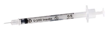 [MPDDSYT105] Syringe Insulin (Bd) Microfine 0.5ml 30g x 8mm x 200