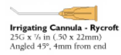 [MPBJ581639] Cannula Anterior Chamber 25g x 10 (Rycroft)