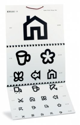 [MPKL2204-P-7334] Eye Test Panel Elliott Picture Type (6 Mtr)
