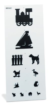 [MPKL2204-P-7553] Eye Test Panel Kindergarten (6 Mtr)