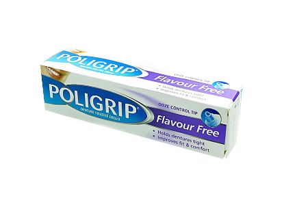 [MPDZPKB002] Denture Fixative Cream (Polygrip) Ultra Zinc Free x 12