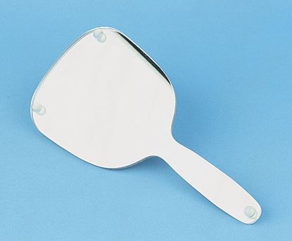 [MPDDPMP310] Mirror (Reflex) Shatter Proof Hand-Held x 1