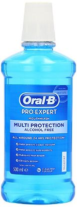 [MPDZPDO505] Mouthwash (Oral B) Pro-Expert Multi Protection Alcohol Free 6 x 500ml
