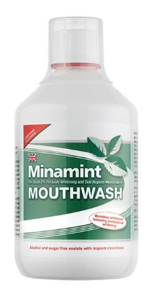 [MPDZPDM316] MOUTHWASH MINIAMINT (PANADENT) WHITENING PEROXIDE 2% 500ML