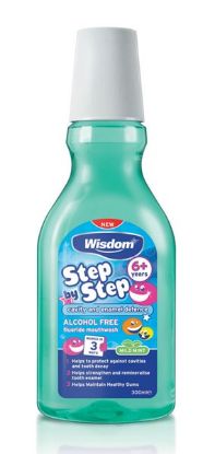 [MPDZPDW036] Mouthwash Step-By-Step (Wisdom) Mild Mint 8 x 300ml