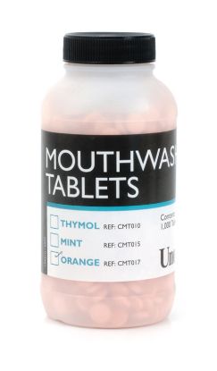 [MPDDCMT017] Mouthwash Tablets (Unodent) Orange x 1000